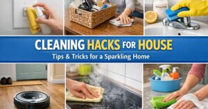 Cleaning hacks for house