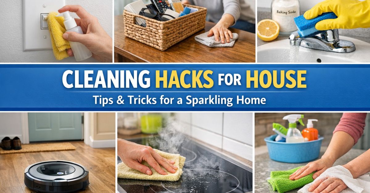 Cleaning hacks for house