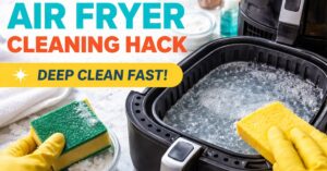 air fryer cleaning hack