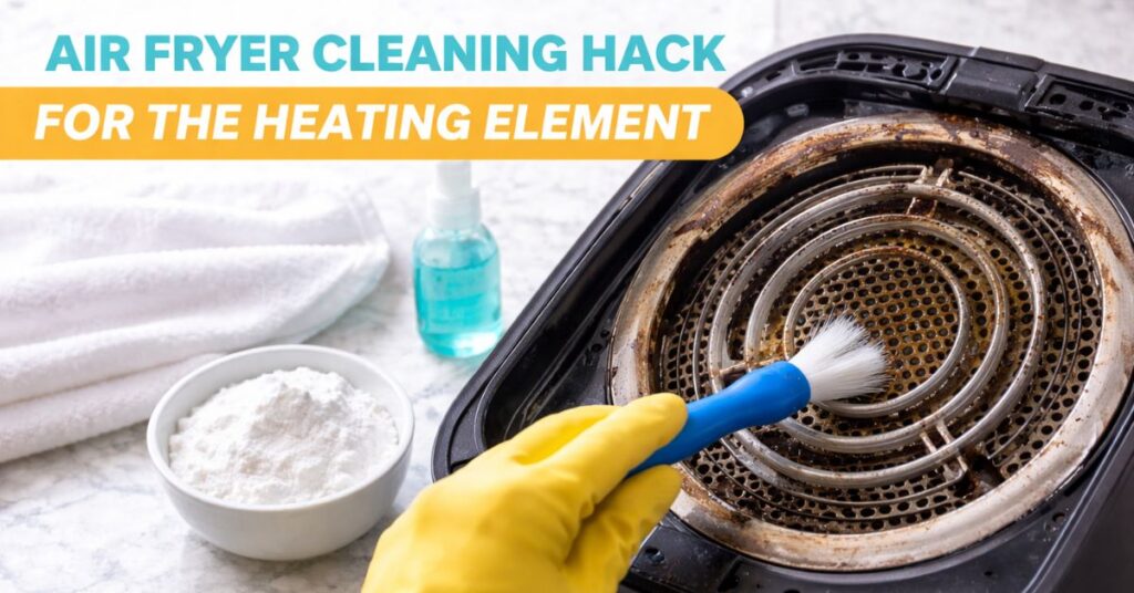 no scrub air fryer cleaning