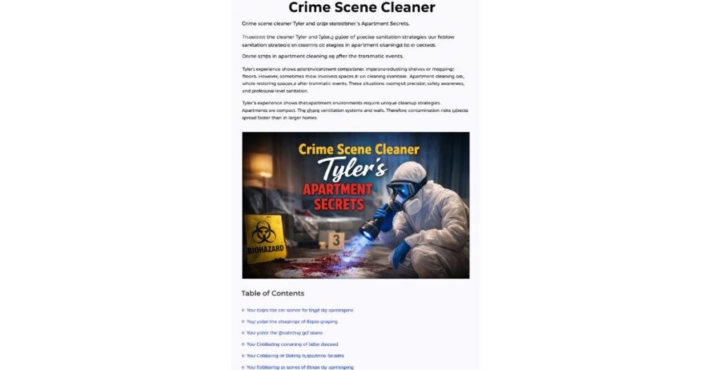 apartment restoration secrets by Tyler