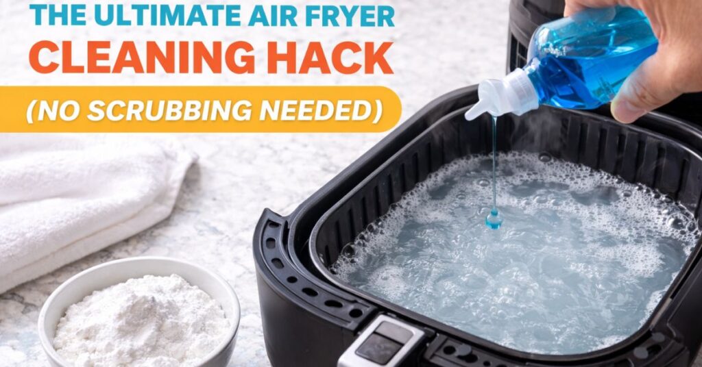 air fryer cleaning tip