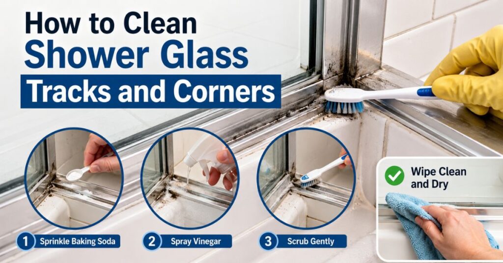 clean shower glass