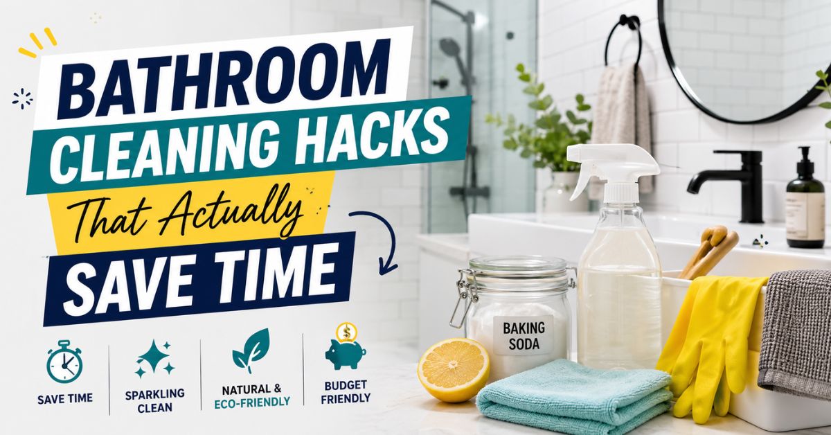 bathroom cleaning hacks