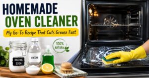 homemade oven cleaner