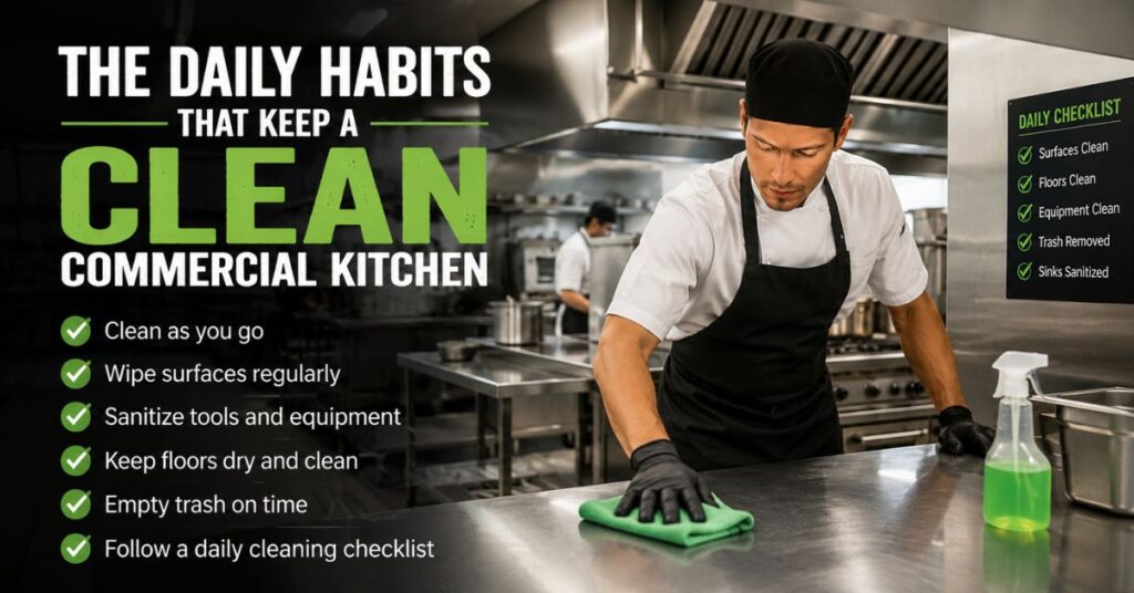 restaurant kitchen cleaning