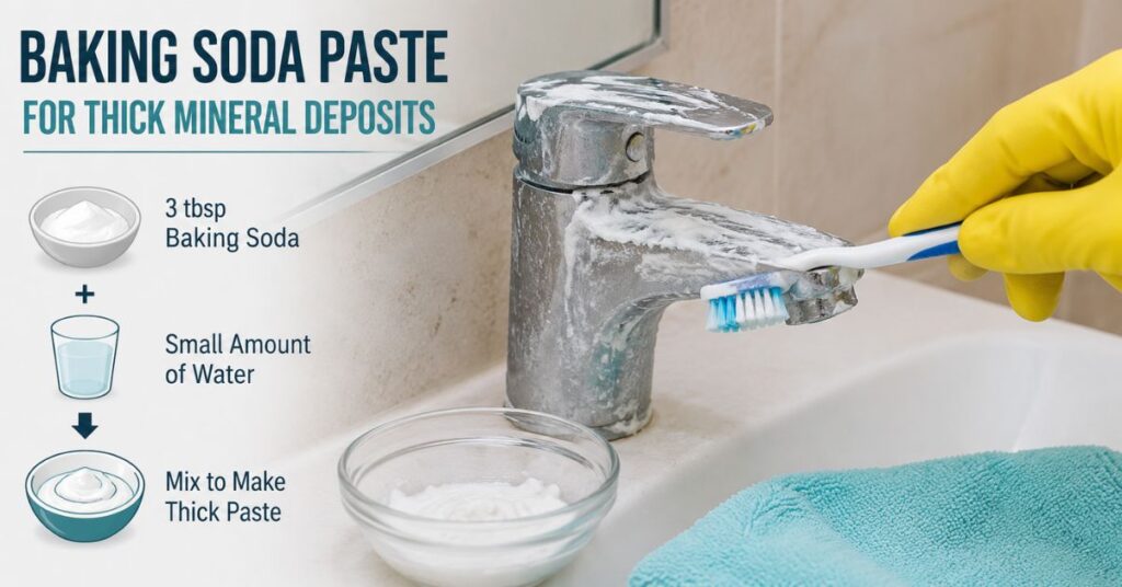 remove bathroom hard water stains