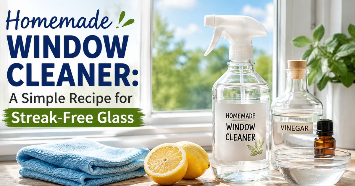 homemade window cleaner