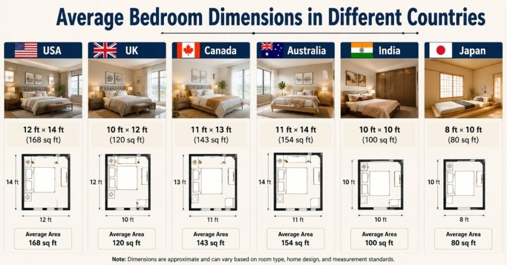 standard bedroom dimensions