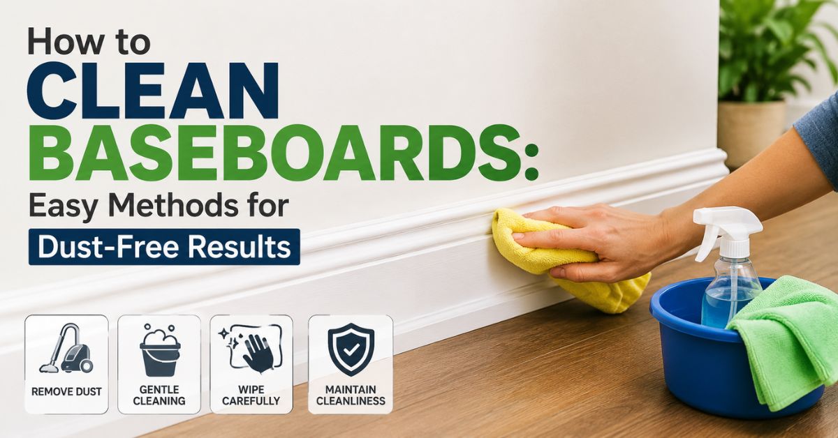 how to clean baseboards