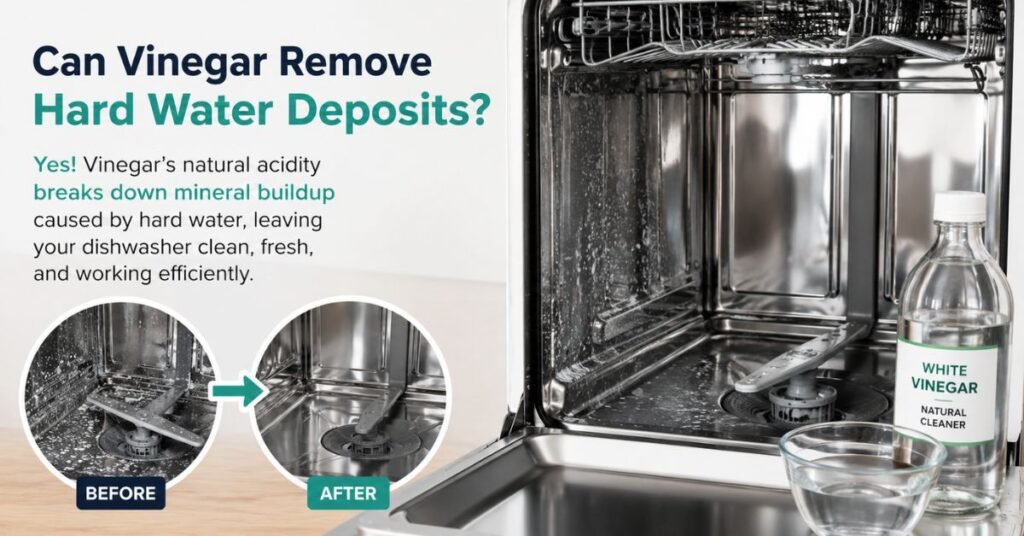 vinegar dishwasher cleaning