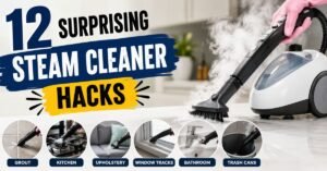 12 Surprising Steam Cleaner Hacks