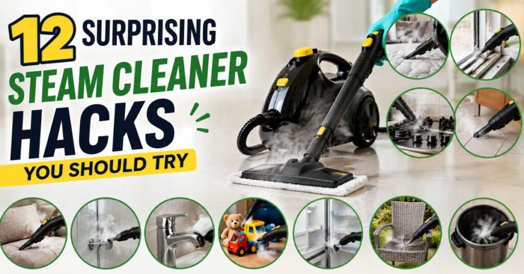 Steam cleaner tricks