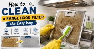 How to Clean a Range Hood Filter