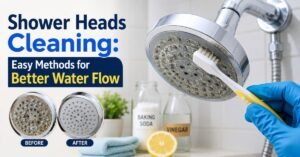 shower heads cleaning