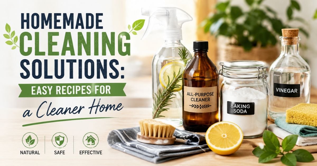 homemade cleaning solutions
