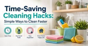 time-saving cleaning hacks