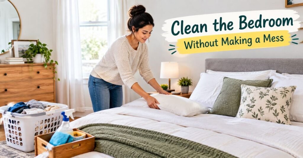 clean a small apartment