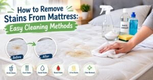 how to remove stains from mattress