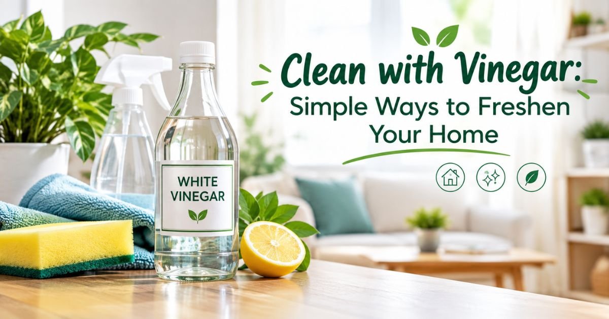 clean with vinegar
