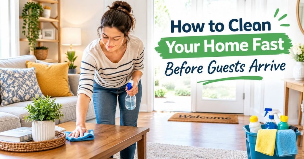 clean your home quickly