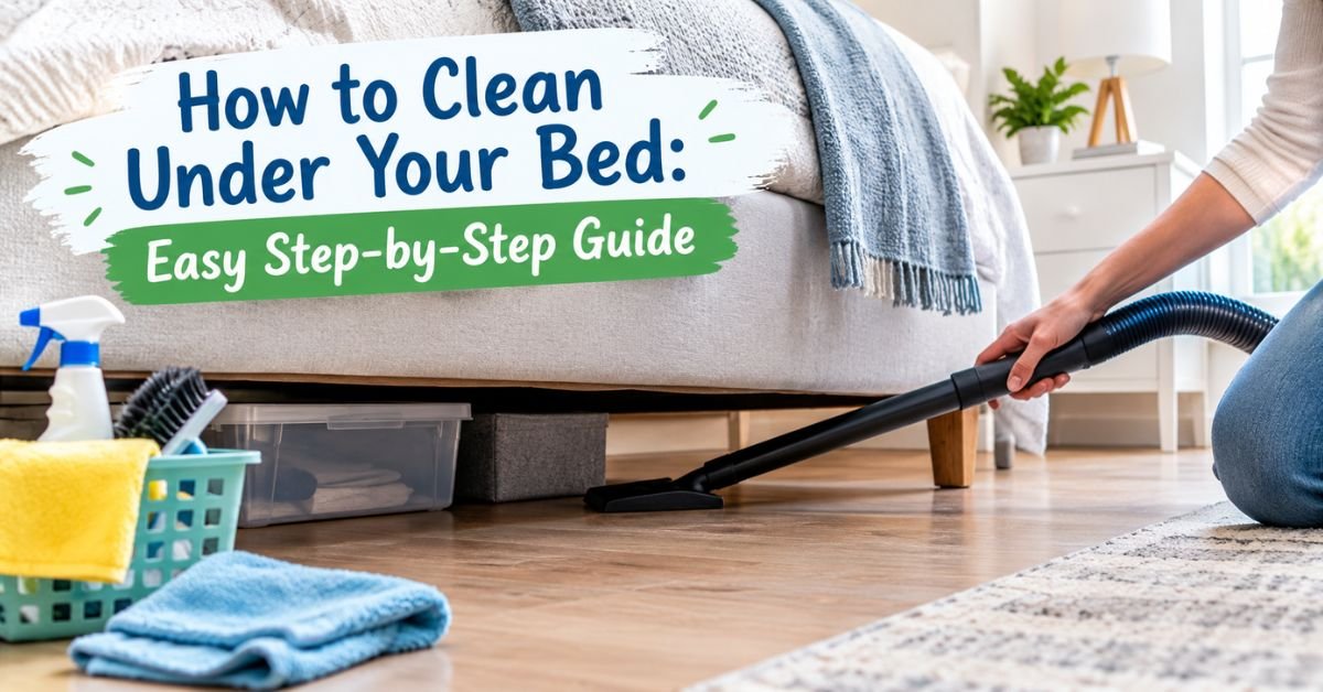 How to Clean Under Your Bed